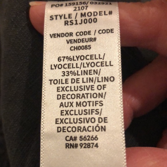 Splendid collection linen blend jean jacket - Picture 10 of 11